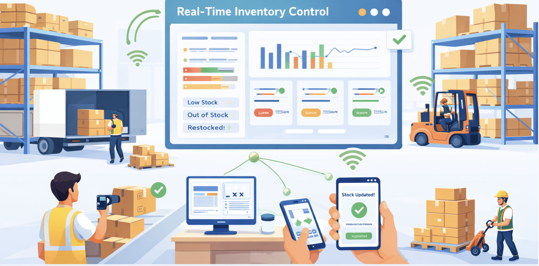 control de stock en tiempo real