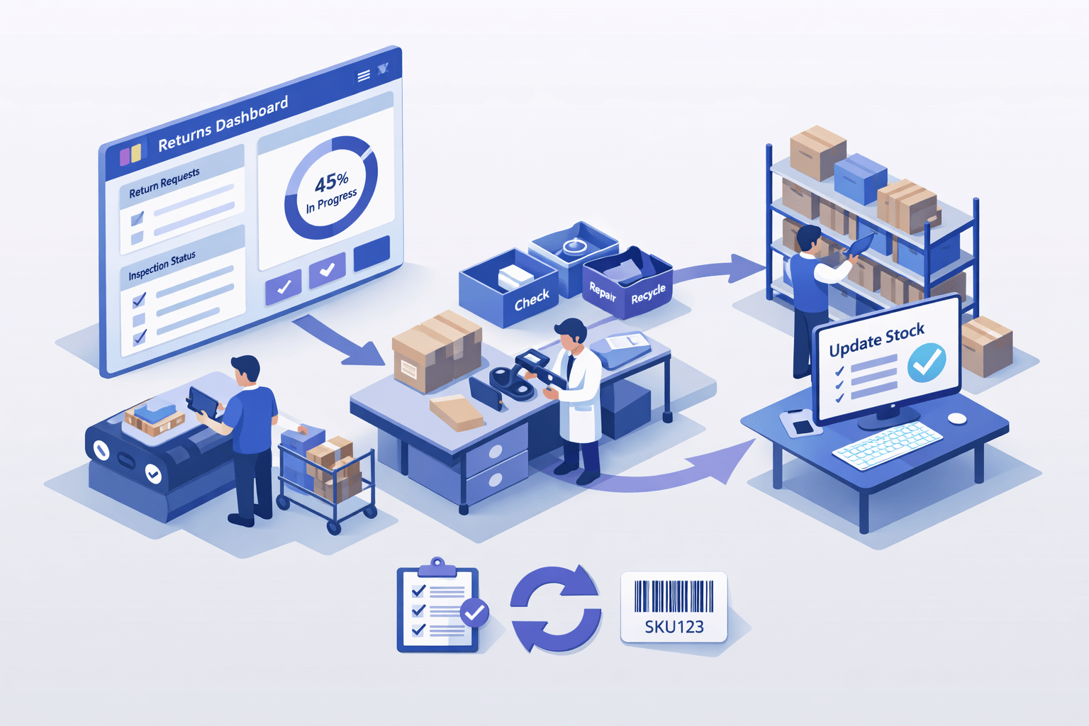 Módulo logística inversa WMS