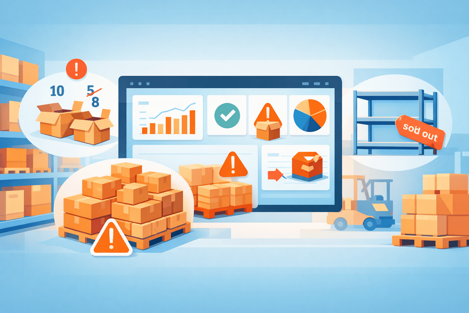 Errores de inventario WMS