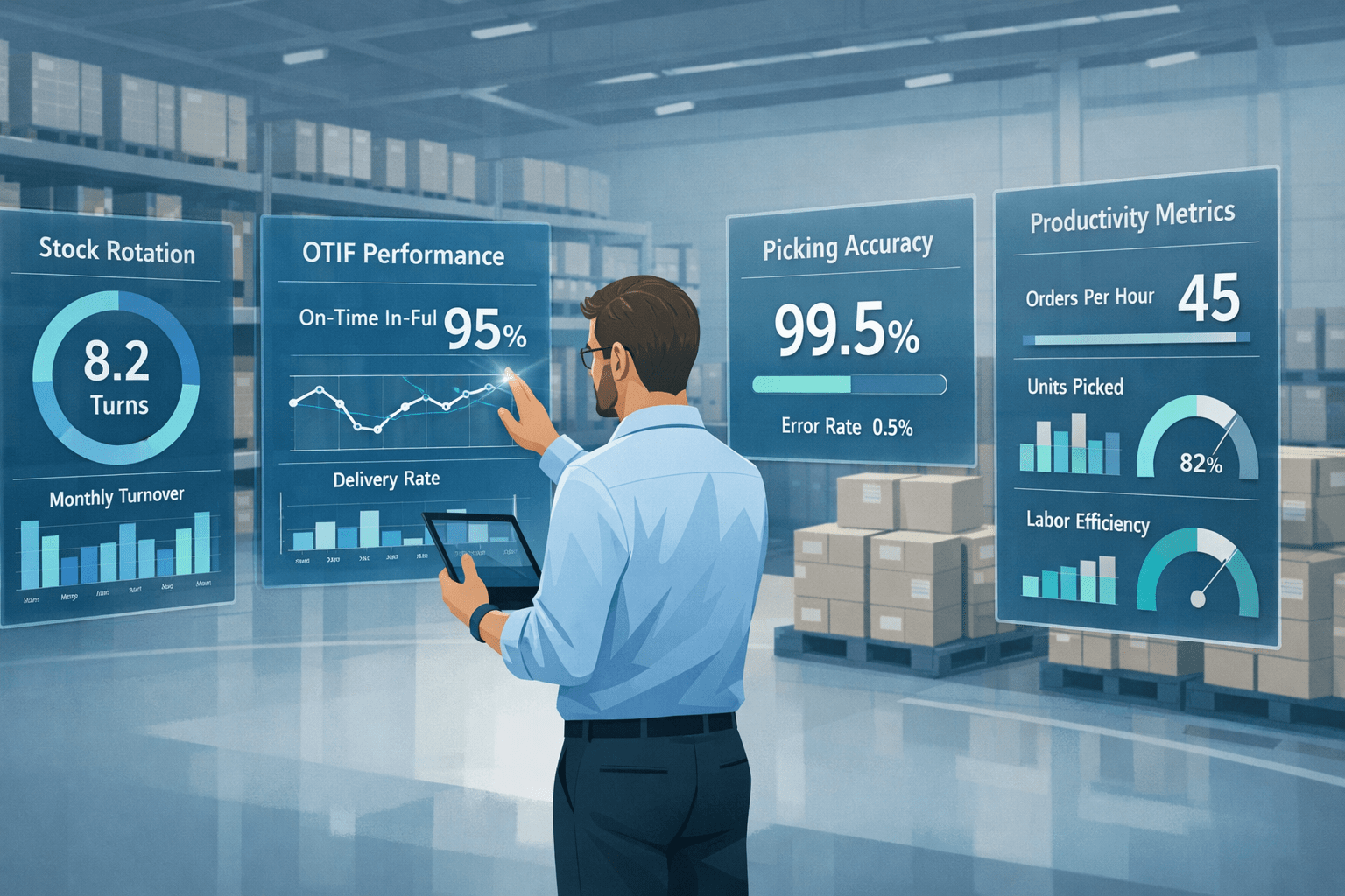 Reportes de inventario WMS