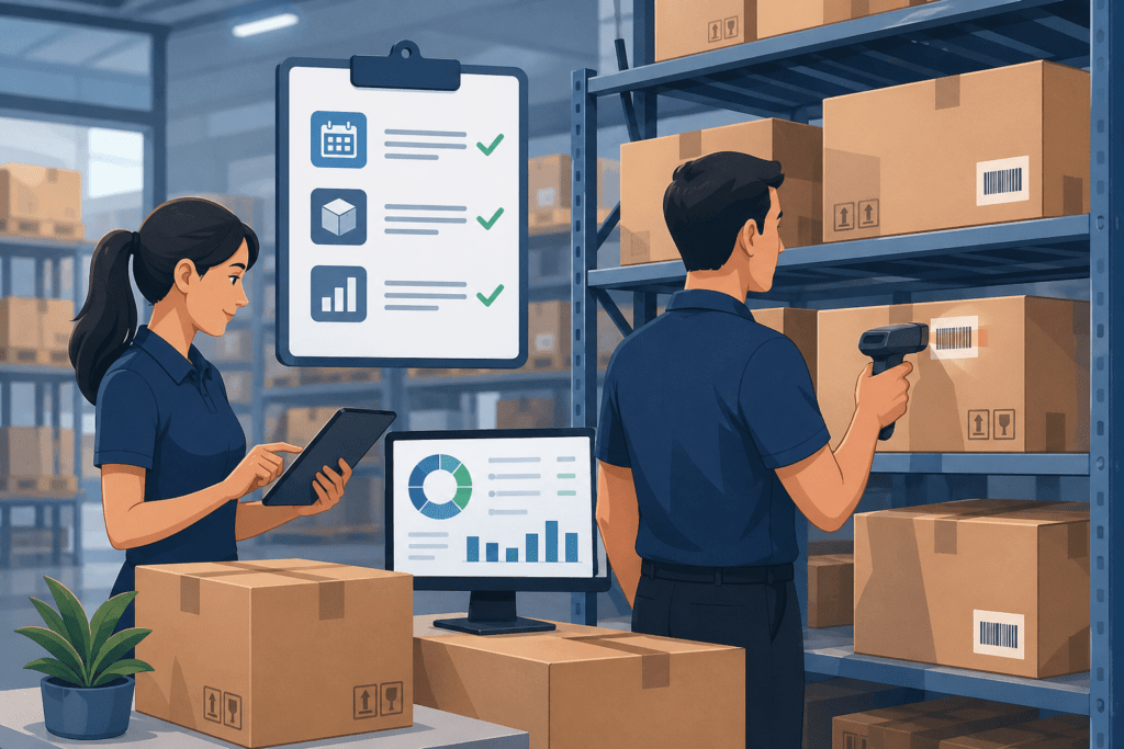 Tipos de inventario WMS